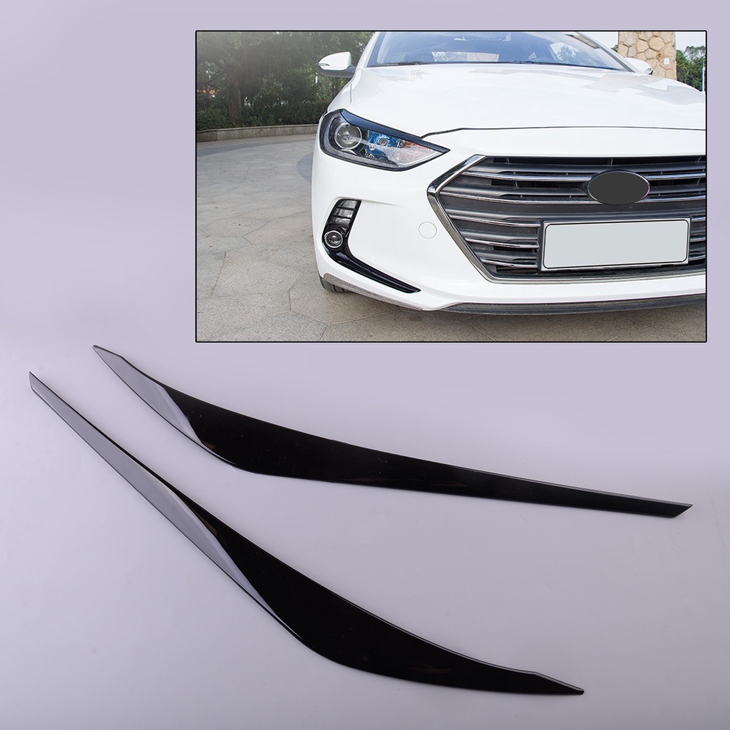 Bộ 2 Miếng Dán Đèn Pha Xe Hơi Hyundai Elantra 2017-2018 "