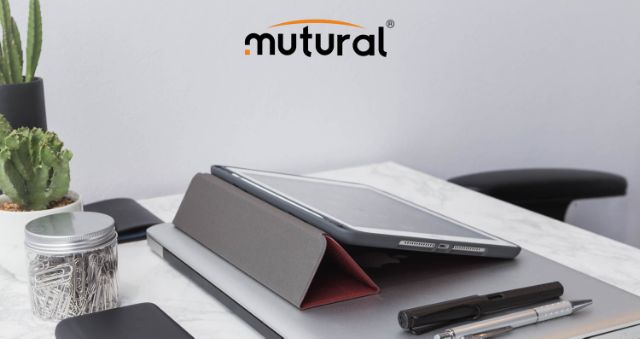 Bao da Ipad Mini 4 và Mini 5 Mutural chính hãng có khay để bút | BigBuy360 - bigbuy360.vn