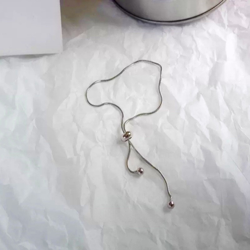 Lắc mỳ tròn trơn THJ nhẹ nhàng bóng đẹp ,kiểu dây rút chỉnh size