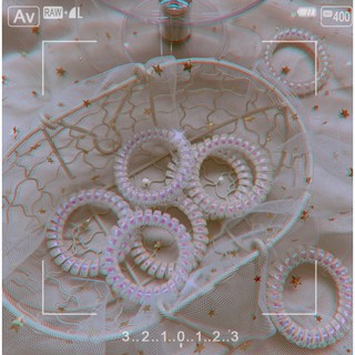 Thun buộc tóc Hologram