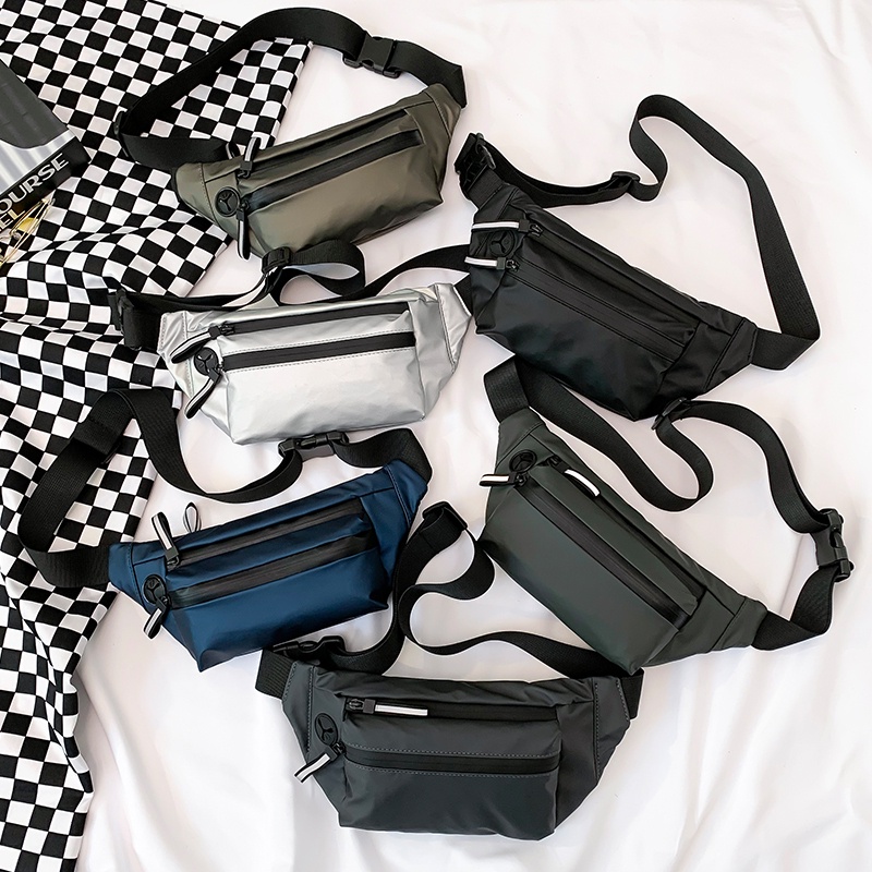 [Túi đeo chéo đeo ulzzang thời trang] [Túi bao tử bụng unisex thời trang đi chơi khóa kéo nhiều ngăn phong cách cao cấp] | BigBuy360 - bigbuy360.vn