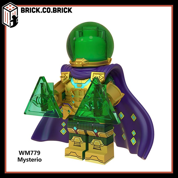 Mysterio WM779 - Đồ chơi lắp ráp minifigures và lego phiên bản siêu anh hùng super heroes Marvels DC Avengers