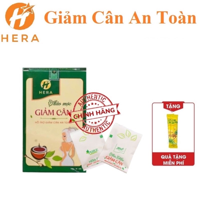 Thảo Mộc Giảm Cân Hera Plus❤️ Hiệu Quả❤️trà Giảm Cân Hera - Hỗ trợ giam can nhanh an toàn (thuỳ chi)