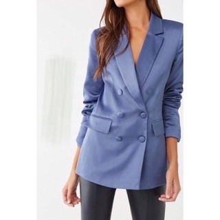 Khoác blazer dáng dài f21 xịn