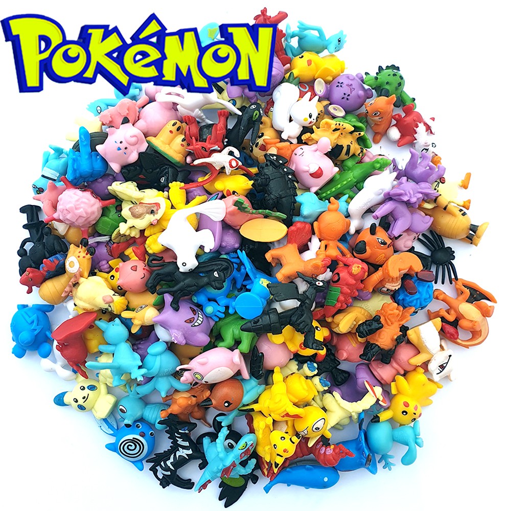 Bộ 144 đồ chơi Pokemon Go đa hệ Mega huyền thoại mẫu 02 cho bé sưu tập