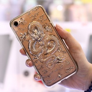 ỐP LƯNG RỒNG VÀNG 4D DÀNH CHO IPHONE/SAMSUNG