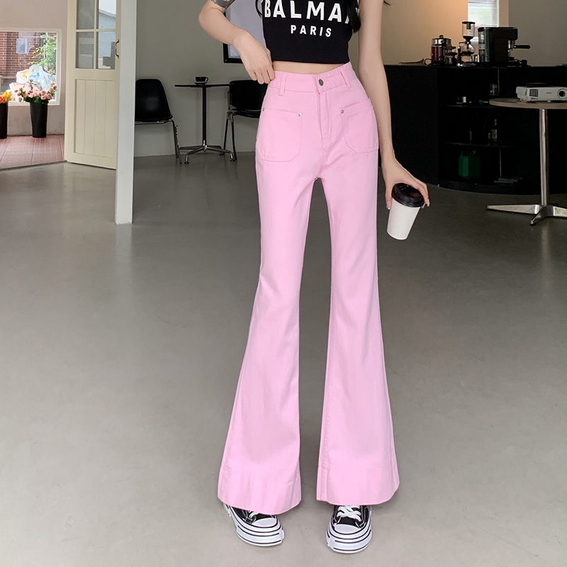 Quần jean dài SUXI ống loe thời trang cho nữ