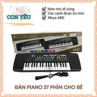 [SIÊU PHẨM] Đàn piano điện tử cho bé -37 phím kèm mic và sạc