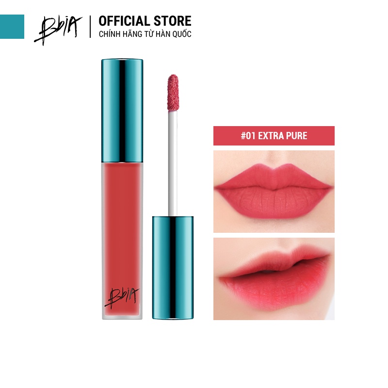 Son Kem Lì Bbia Last Velvet Lip Tint Version 1 (5 màu) 5g - Bbia Official Store