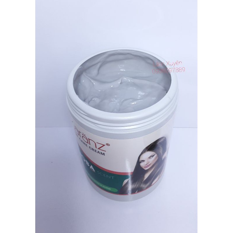 Ủ tóc Karanz Jojoba 1000ml♦️GIÁ RẺ♦️cung cấp độ ẩm làm căng sợi tóc, tăng độ đàn hồi bóng mượt cửa sợi tóc