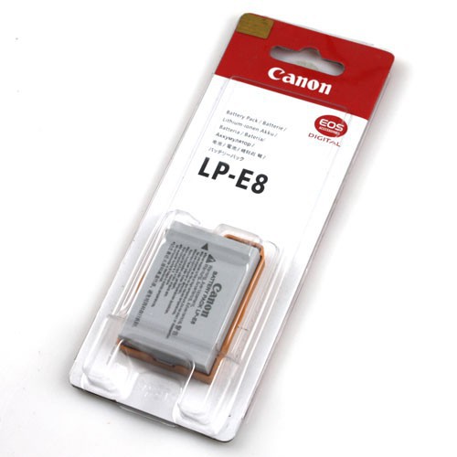 Pin LP-E8 Dùng cho Canon 550D, 600D, 650D, 700D
