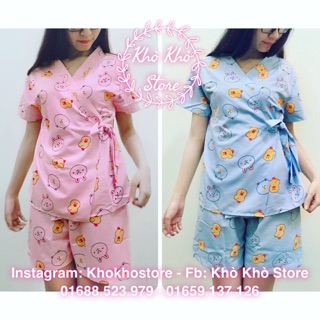 Bộ mặc nhà Kimono cute loại 1