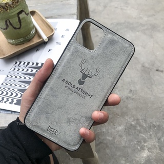 Ốp XIAOMI REDMI NOTE 6/ 6PRO NOTE 7/ 7PRO/ NOTE 8/ 8 PRO/ NOTE 9 / NOTE 9S/ 9 PRO/ NOTE 10/ 10 PRO lưng phủ vải deer xám