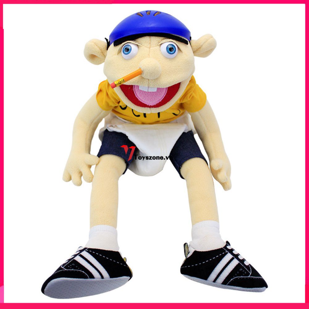 2022 60Cm Lớn Jeffy Cậu Bé Con Rối Con Rối Bàn Tay Búp Bê Nhồi Bông Đồ Chơi Ngộ Nghĩnh Toyszone. Vn