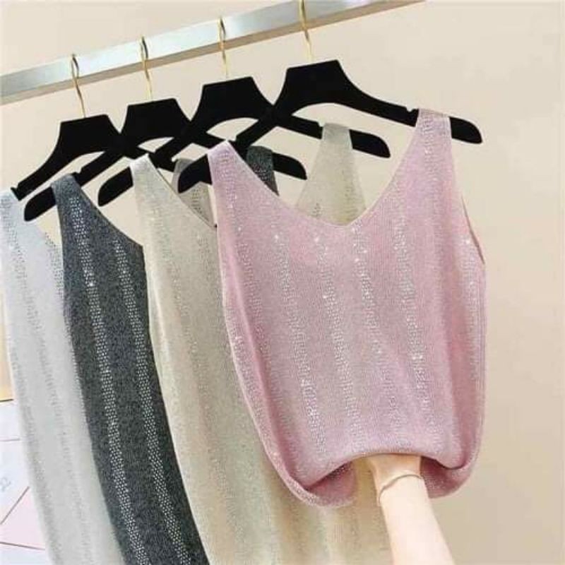 Áo len đá sát nách