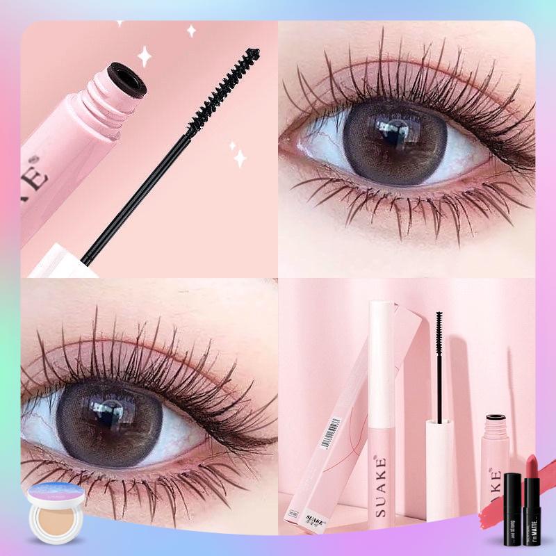 Mascara SUAKE làm dày và dài mi tự nhiên chống nước chống mồ hôi lâu trôi