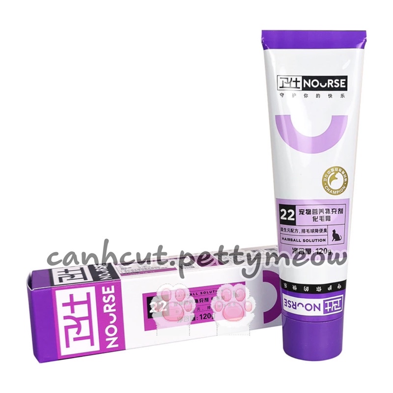 GEL TIÊU BÚI LÔNG NOURSE 22+ GEL DINH DƯỠNG NOURSE 01