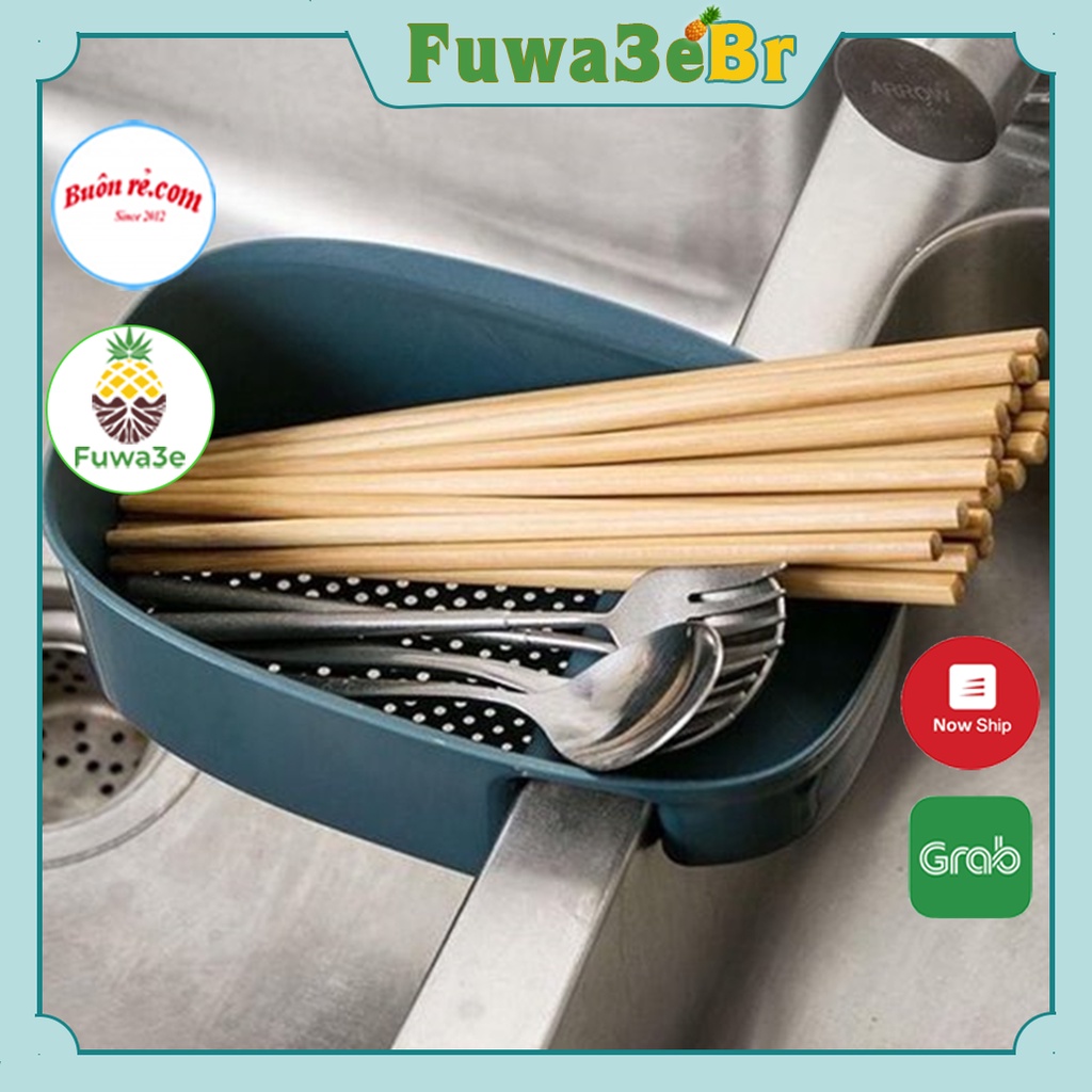 Khay lọc rác dùng trong nhà bếp chống tắc nghẽn cống thoát nước bồn rửa bát - Khay nhựa gác bồn rửa bát - Buôn rẻ 01339