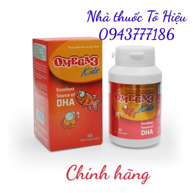 Omega 3 Kids (Chính hãng) -Tăng cường thị lực, chống mỏi, giúp sáng mắt, phòng ngừa cận thị tăng cường phát triển não bộ