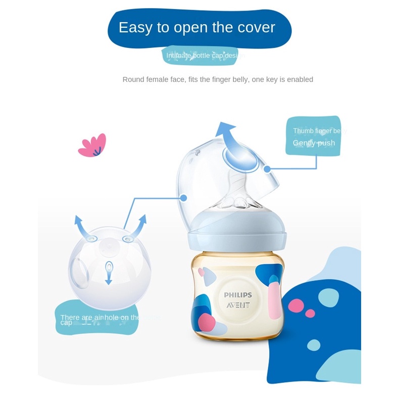 Bình Sữa Philips Avent Bằng Nhựa PPSU Tự Nhiên Cho Bé Bình sữa Avent Natural PPSU 125ml 260ml 330ml