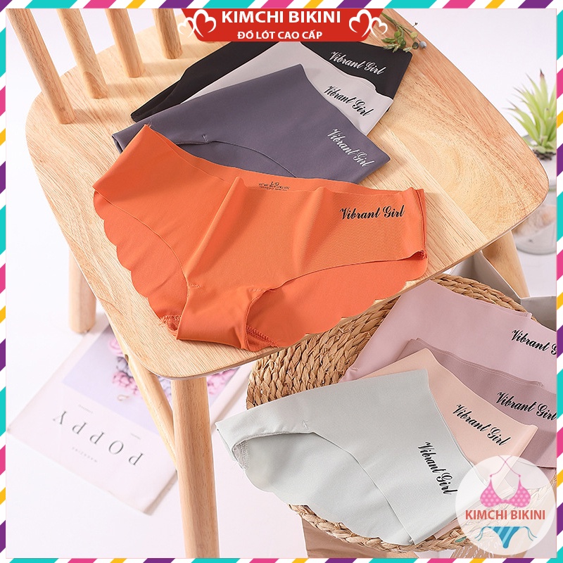Quần nót nữ su đúc không viền chống lộ lượn sóng thun lạnh cao cấp KIMCHIBIKINI quần nhỏ nữ cute QL180