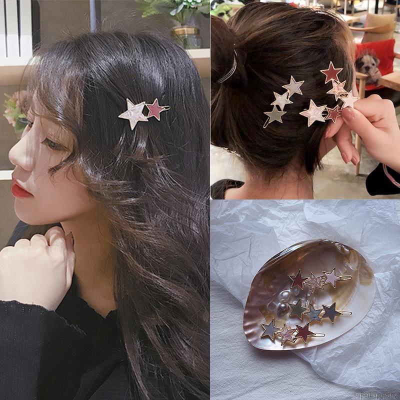 Kẹp tóc hình ngôi sao xinh xắn dành cho nữ