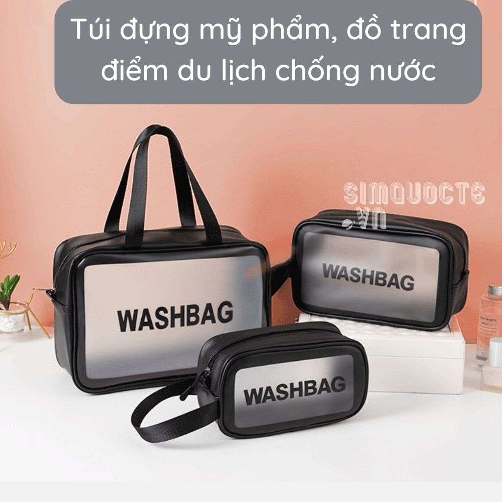 Túi đựng mỹ phẩm đồ du lịch WASHBAG