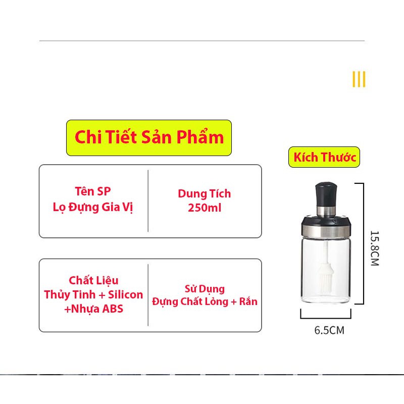 Lọ Đựng Gia Vị Kèm Thìa Cực Xịn Và Bình Xịt Dầu Ăn Nồi Chiên Không Dầu | BigBuy360 - bigbuy360.vn