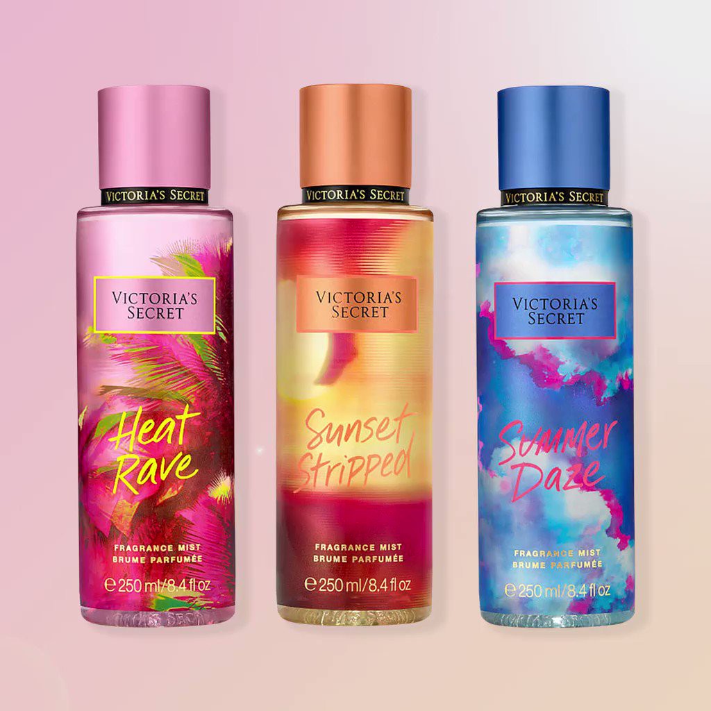 VICTORIA'S SECRET® Xịt Thơm Toàn Thân Body Mist  - Hot Summer Nights Fragrance Mists 250ML