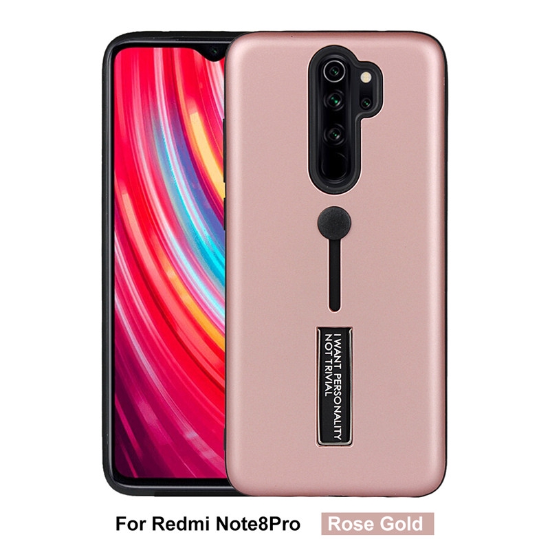 Xiaomi Redmi 8A Redmi 7 Redmi S2 Redmi 6 Pro Redmi 5 Note 5 Pro Redmi K30 K20 Pro Case Finger Loop Strap Cover Hide Kickstand Armor Shockproof DGX