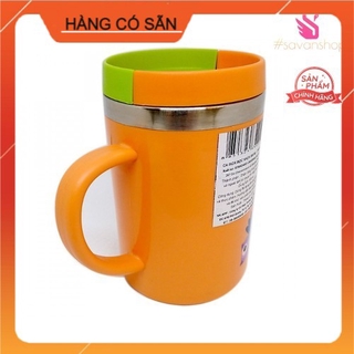 Ca Giữ Nhiệt Inox Bọc Nhựa 500ml Cao Cấp Thái Lan