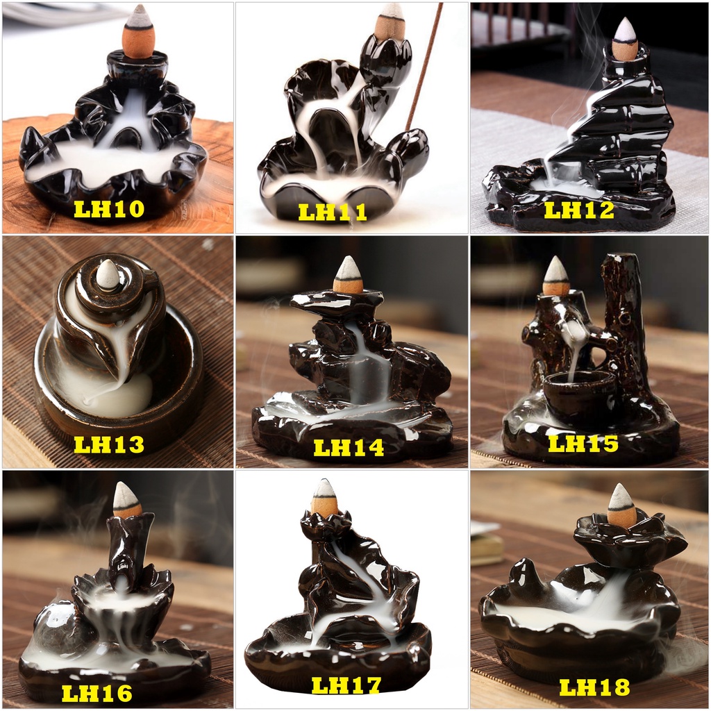 Thác khói trầm hương, Thác trầm khói ngược cao cấp Nước Chảy Ao Sen - mẫu đẹp, đáp ứng mọi nhu cầu chơi trầm