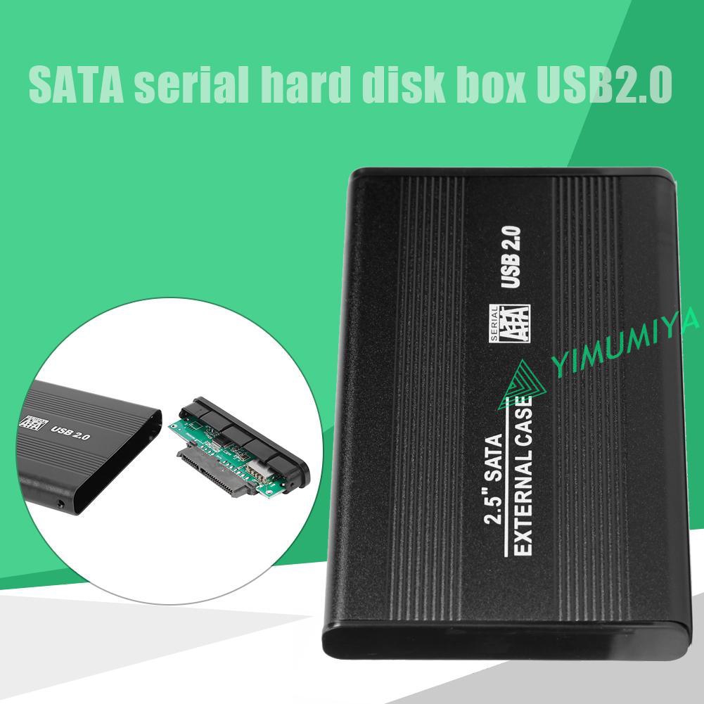 Hộp Đựng Ổ Cứng Ngoài 2.5 Inch Usb 2.0 Sang Sata Hdd 480mbps | BigBuy360 - bigbuy360.vn