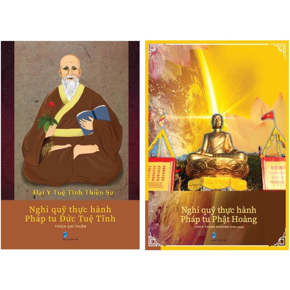 (Sách) Bộ Nghi quỹ thực hành Phật Hoàng và Tuệ Tĩnh (02 cuốn) - NNB