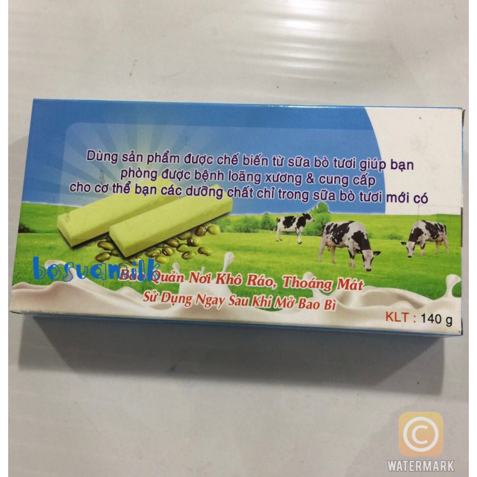 Bánh sữa đậu nguyên chất xanh Domilk