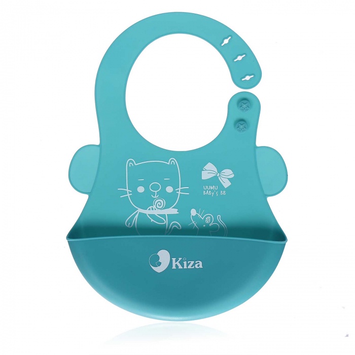 Yếm ăn Silicon cho bé KidsPlaza BIB022/BIB023 (giao màu ngẫu nhiên)