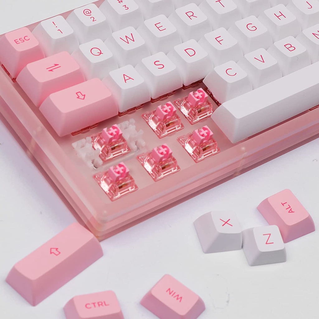 Bàn phím cơ AKKO ACR61 Pink - Bảo Hành Chính Hãng