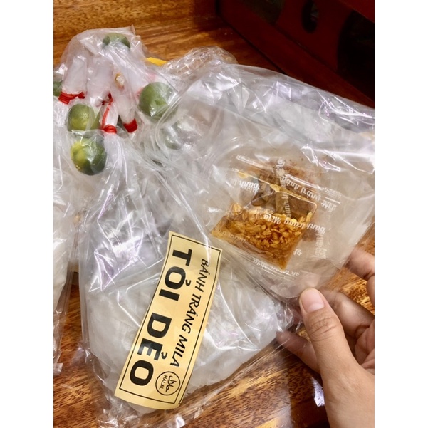 Bánh tráng tỏi dẻo_bịch 9k