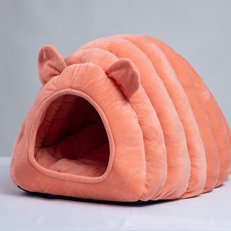 Ổ nệm chó mèo, giường ngủ thú cưng đệm tháo rời