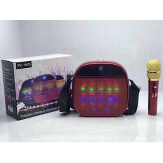 LOA BLUETOOTH KÈM MIC HÁT KARAOKE YS-A25