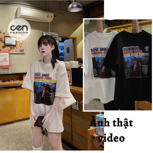 Áo thun DIESEL SMOKE form đẹp CEN FASHION