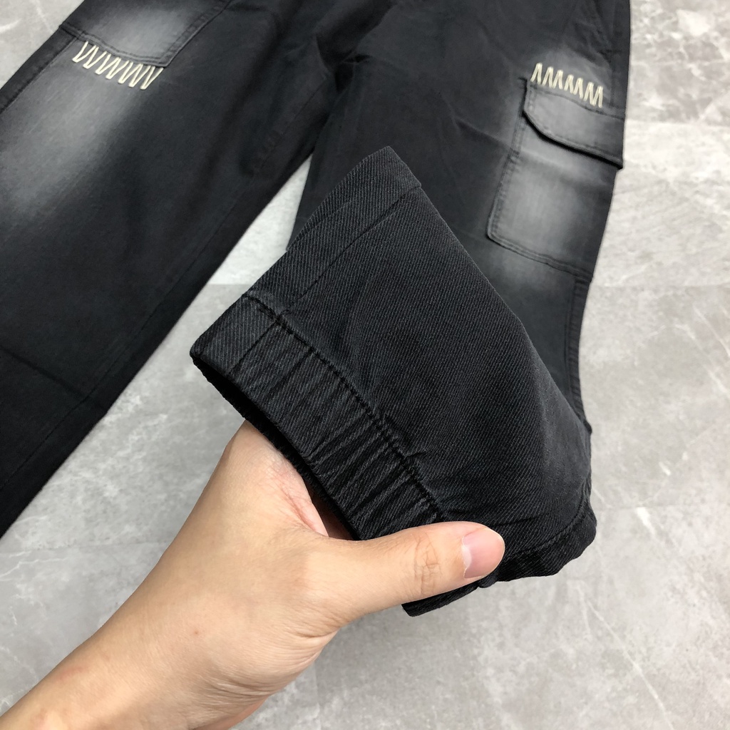 Quần túi hộp jogger kaki nam cao cấp xuất khẩu bigsize QKK 106 - 906