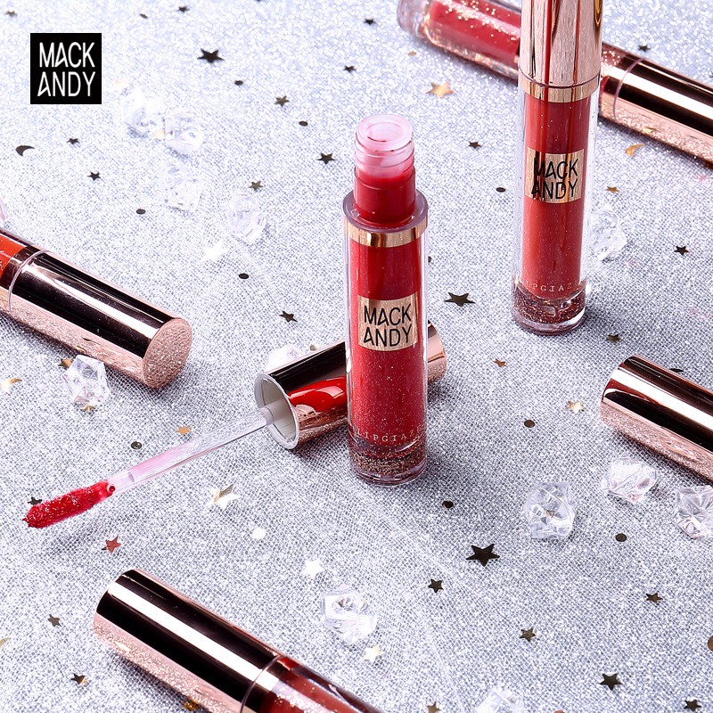 Son  MACK ANDY IMPRINT GILDING FOGGY LIP GLAZE siêu lung linh, hàng chính hãng | Thế Giới Skin Care