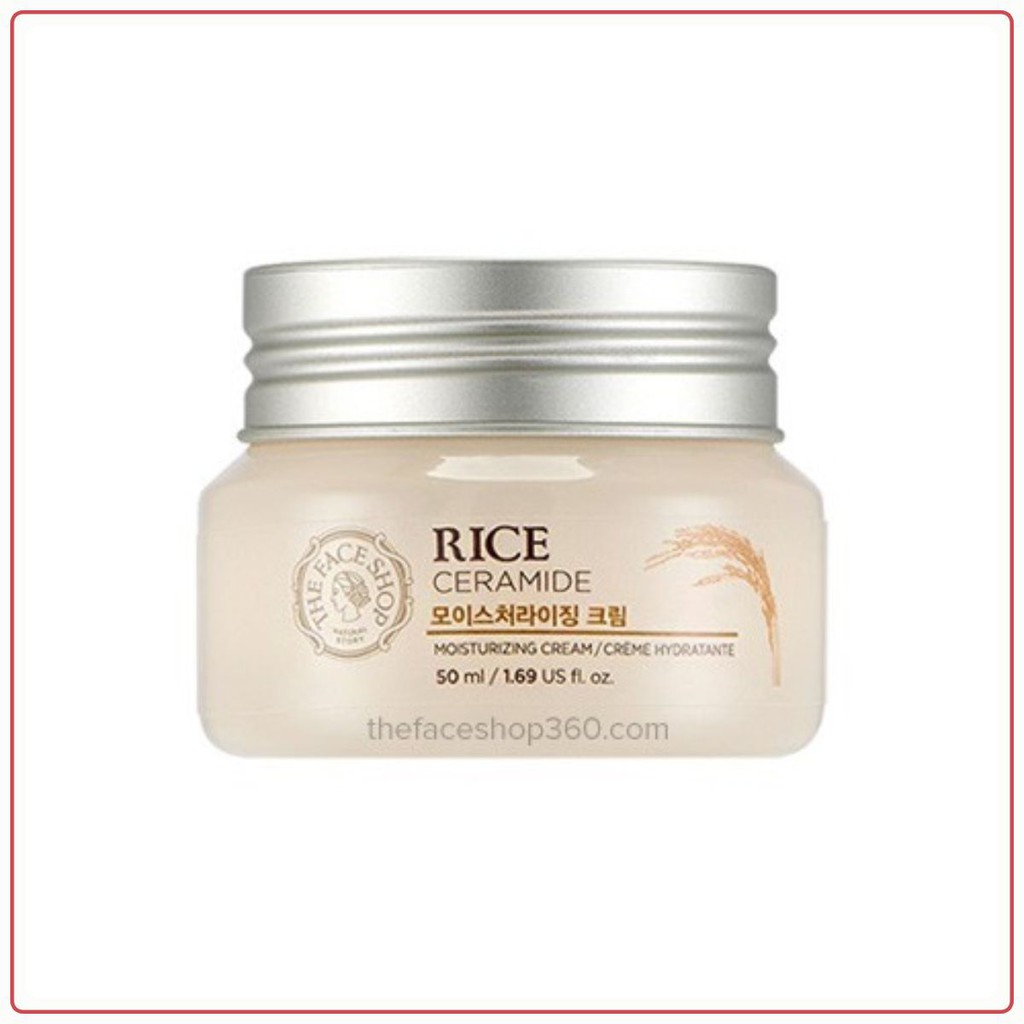 Kem Dưỡng Ẩm Sáng Da Gạo The Face Shop Rice & Ceramide Moisture Cream - 50ml