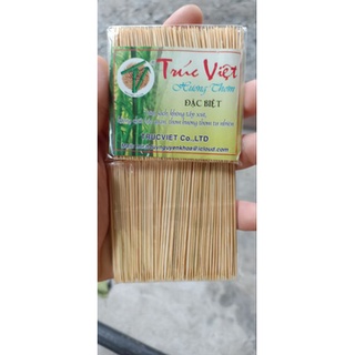 Tăm tre xỉa răng 2 đầu nhọn