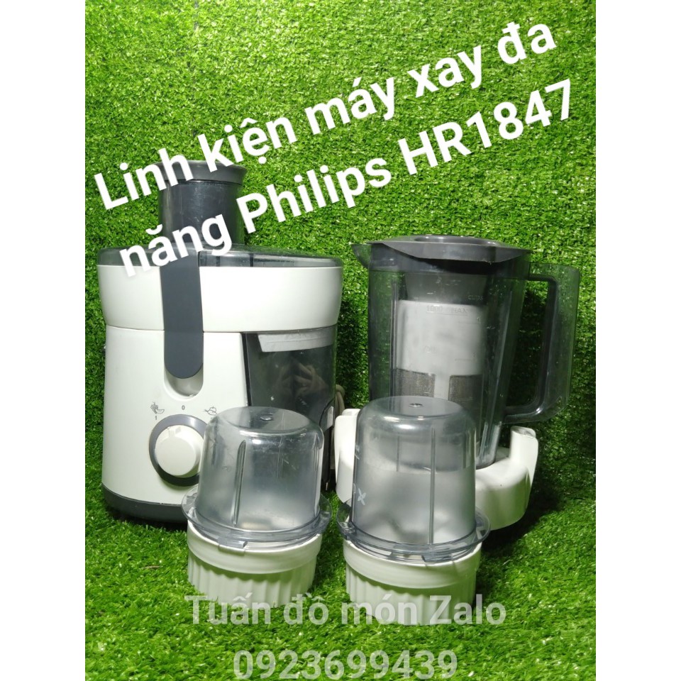 phụ tùng MÁY XAY ĐA NĂNG PHILIPS HR1847 (350W) phụ kiện linh kiện chính hãng