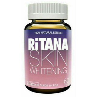 ✅ viên uống trắng da ritana chai 60 viên