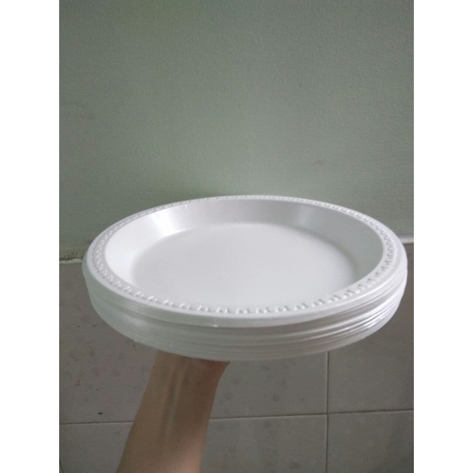 [50c-26cm] Dĩa nhựa dùng 1 lần 26cm đựng trái cây, thức ăn