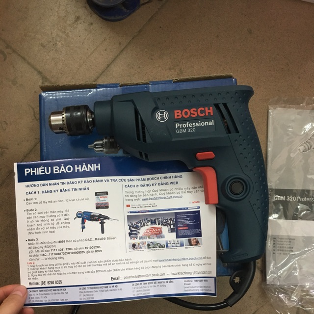 Máy khoan Bosch GBM320