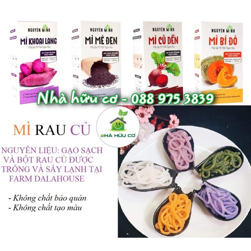 Bún rau củ/Miến rau củ NGUYÊN MINH/HT FOOD cho bé ăn dặm Date: 1/2024